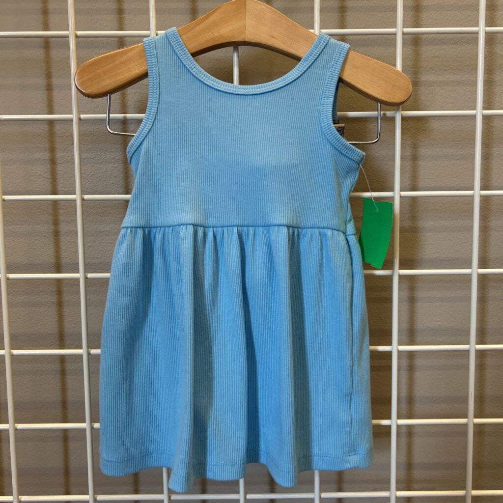 Cat & Jack Ribbed Tank Dress w/ Bloomers - 12m
