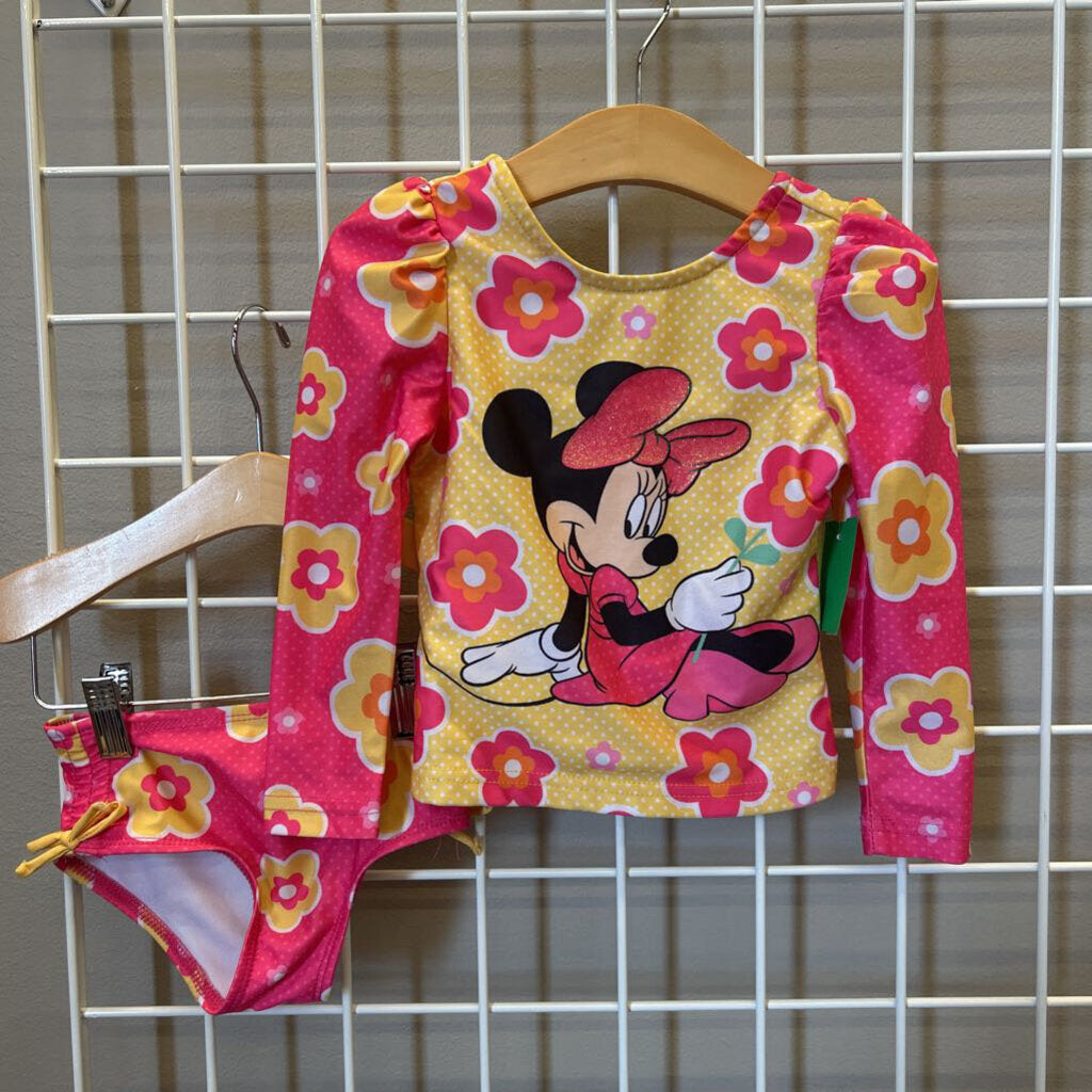 Disney Jr. Minnie Two Pc Swim - 2T