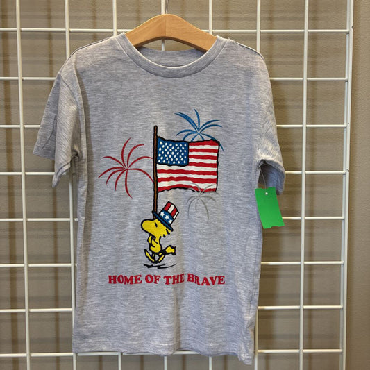 Peanuts 4th of July SS Tee ~ 5/6