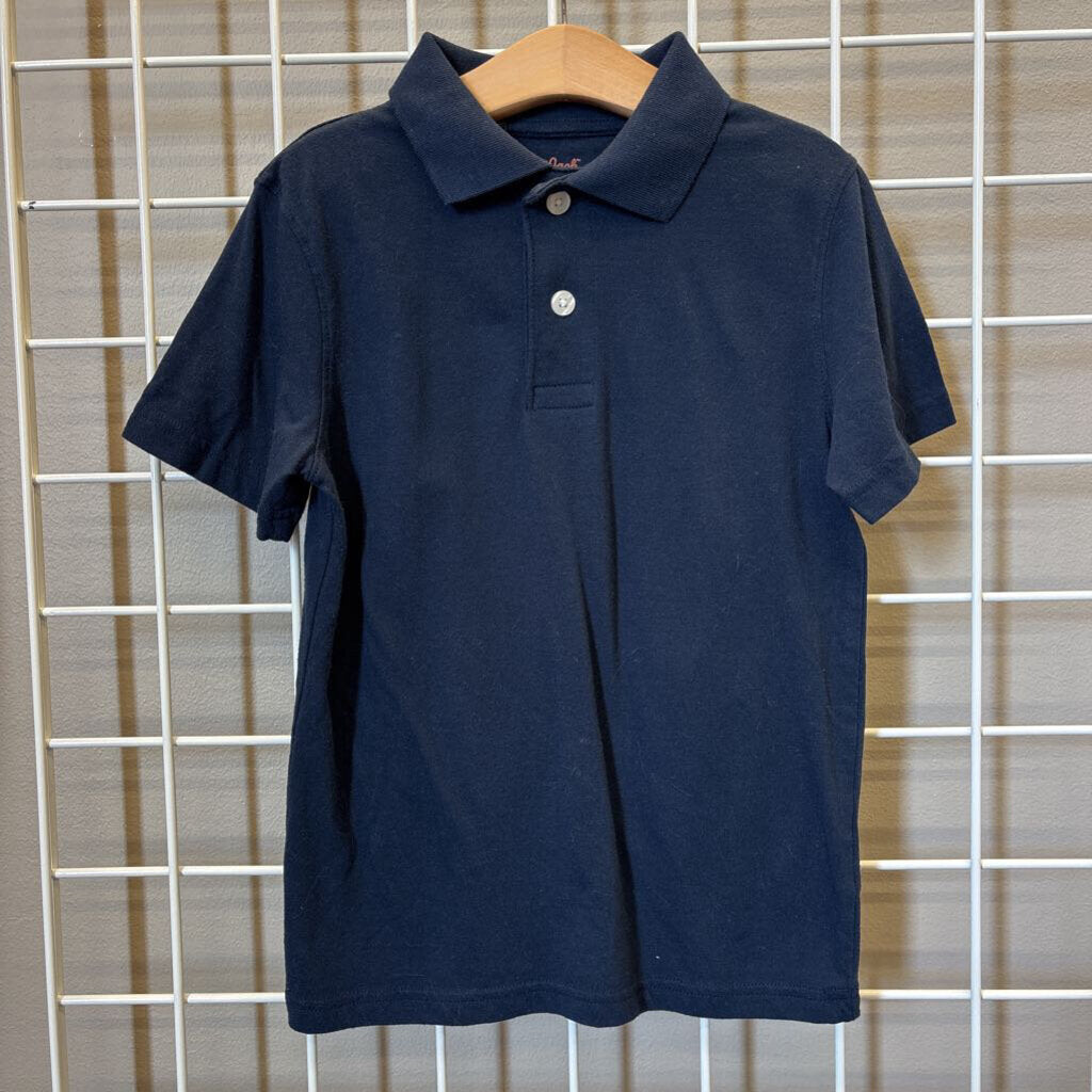 Cat & Jack Uniform SS Polo - 6/7