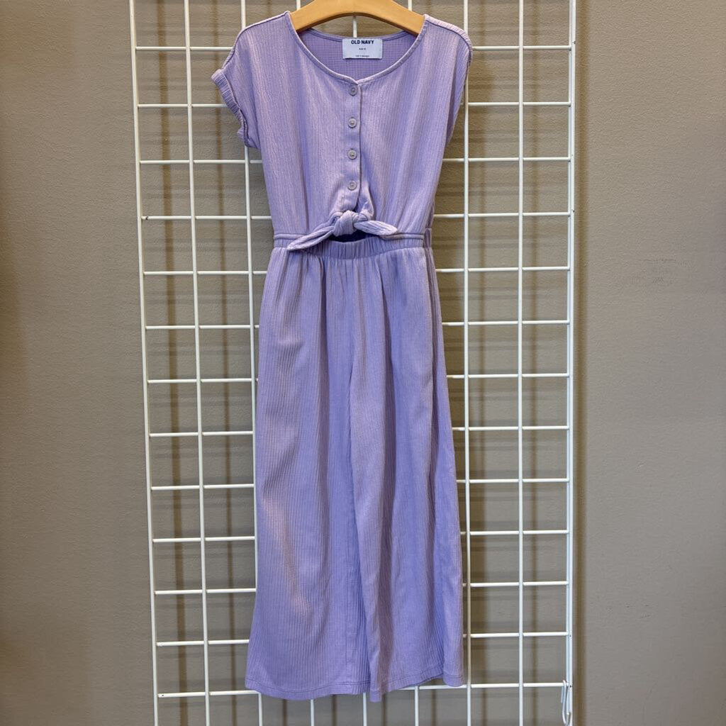 Old Navy Tie SS Romper - 6/7