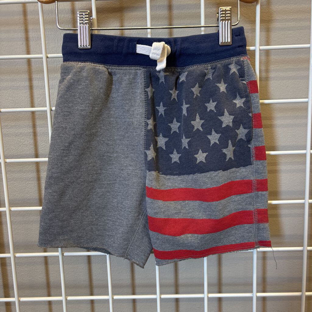 Osh Kosh Flag Soft Shorts - 4T
