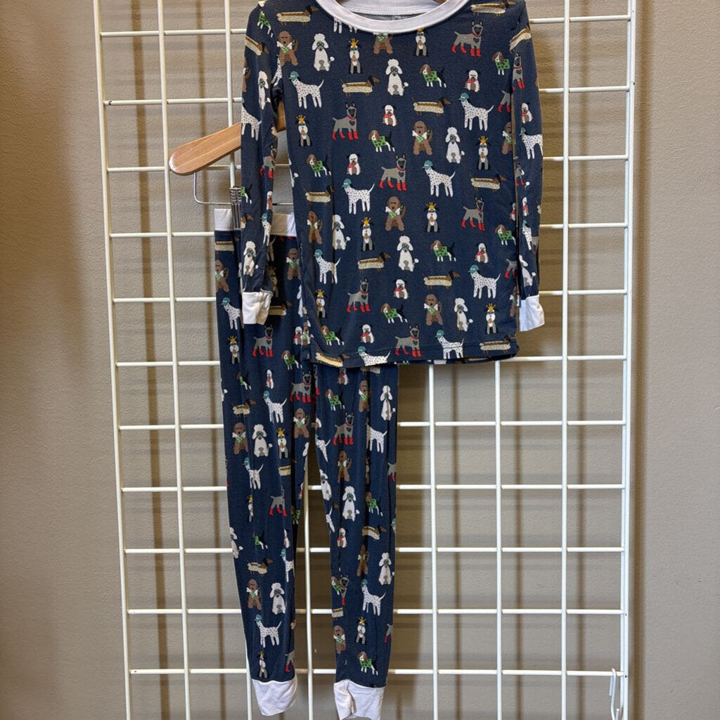 Little Sleepies Bamboo Dog Pjs (heavy wash wear) - 3T