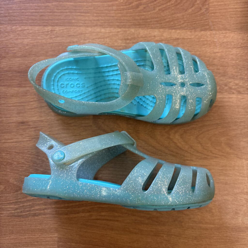 Crocs Blue Sandals - 7