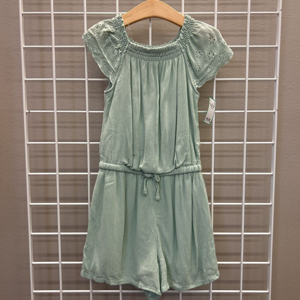 Sweet Butterfly SS Romper - 6/6x
