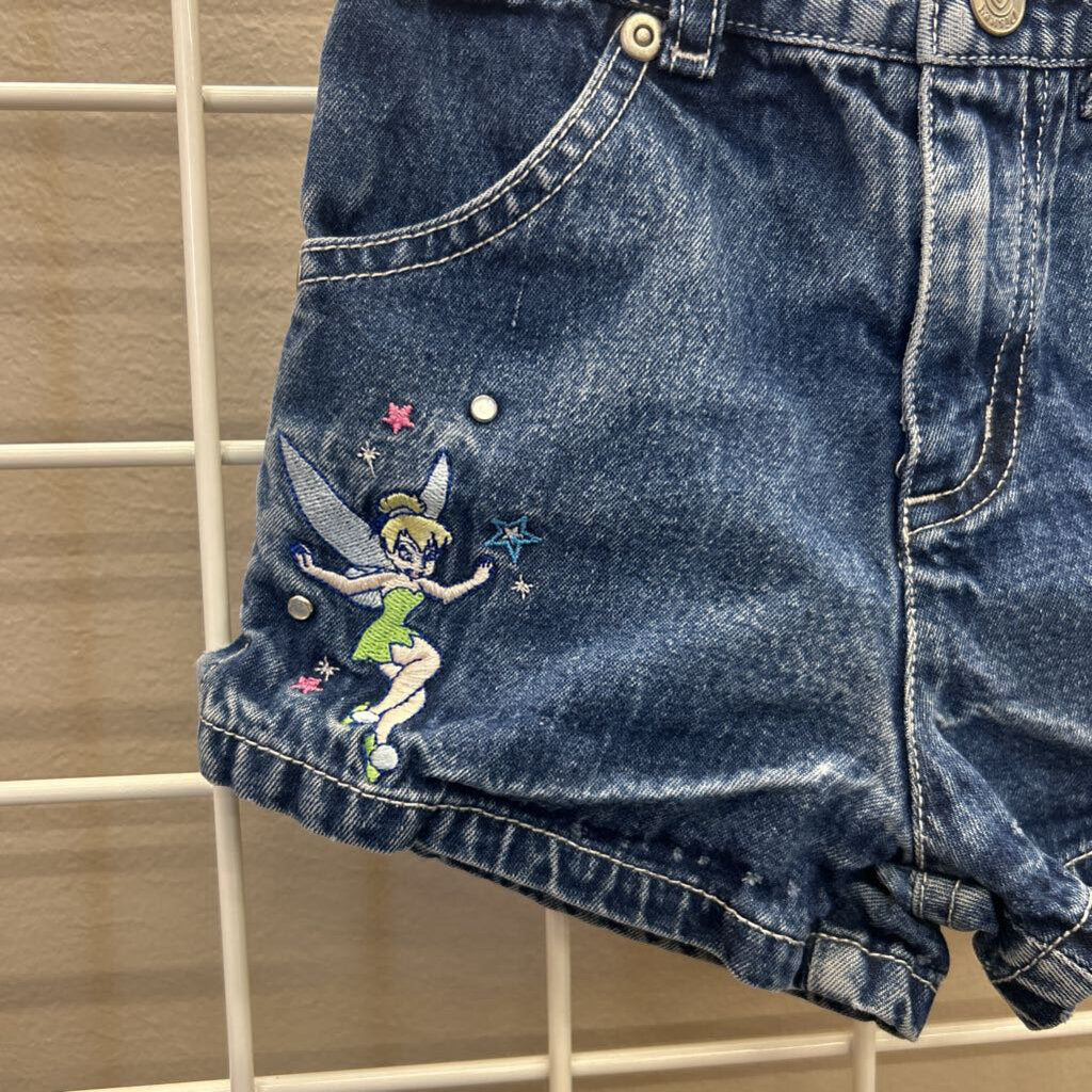 Disney Classics Tinkerbell Jean Shorts 5/6