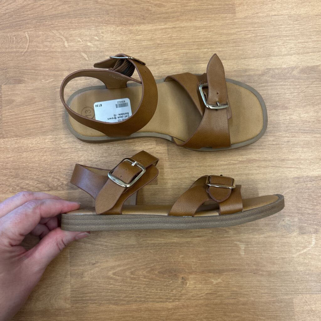 Cat Jack Brown Sandals -13