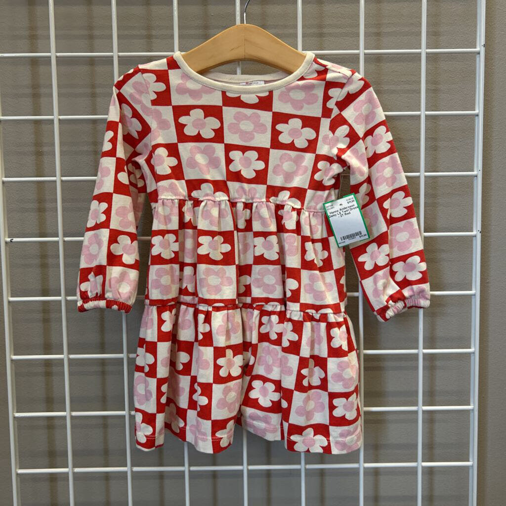 Hanna Andersson Daisy LS Twirl Dress - 2T
