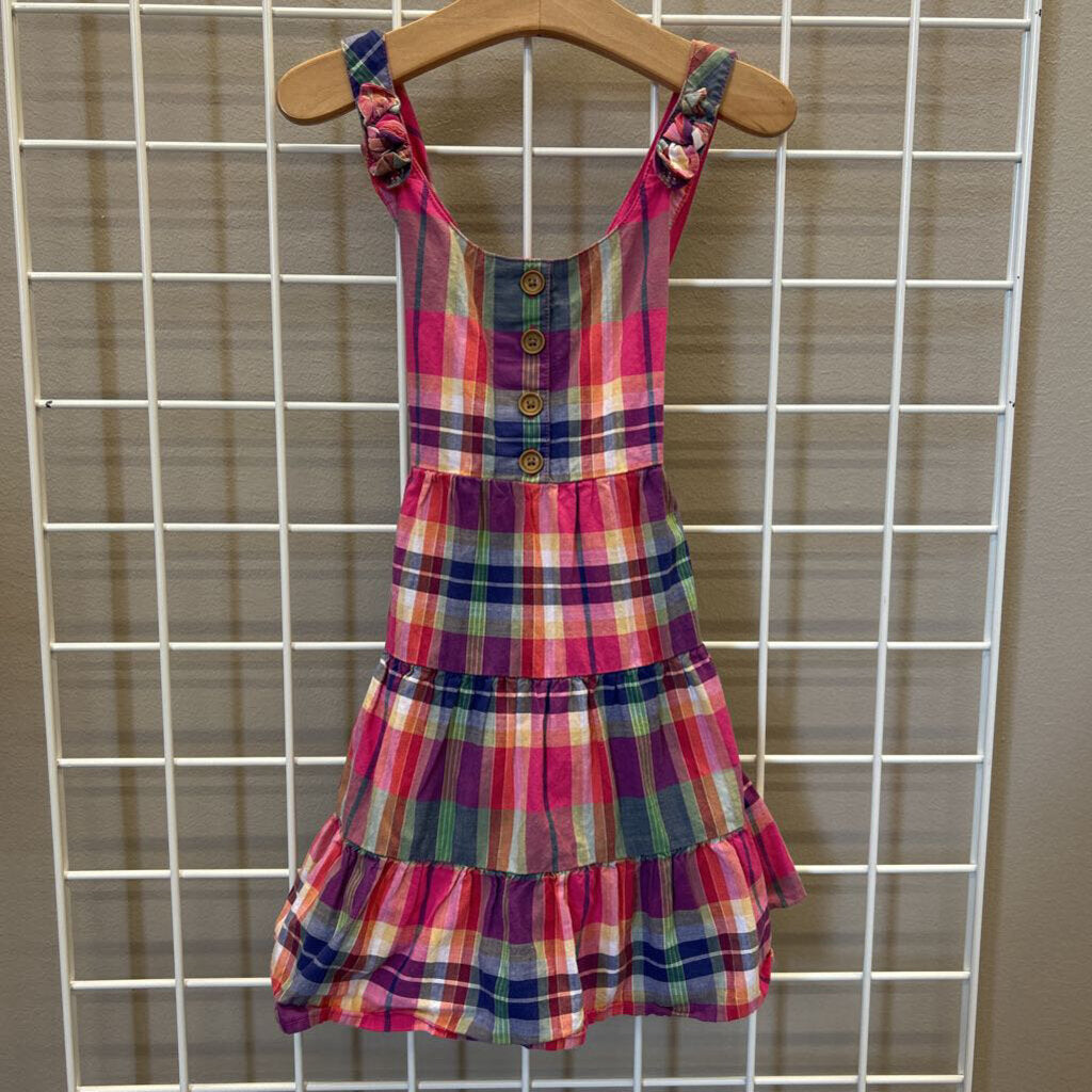 Janie & Jack Plaid Tank Dress - 4