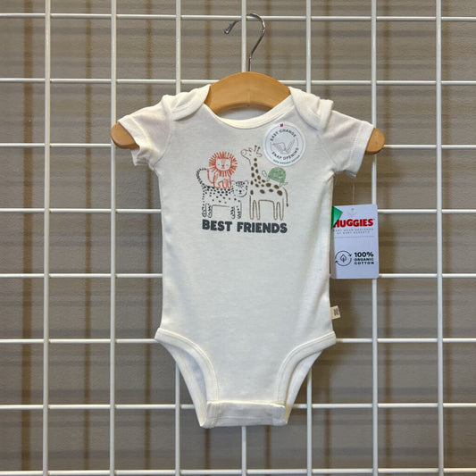 NWT Huggies Friends SS Onesie - 3m