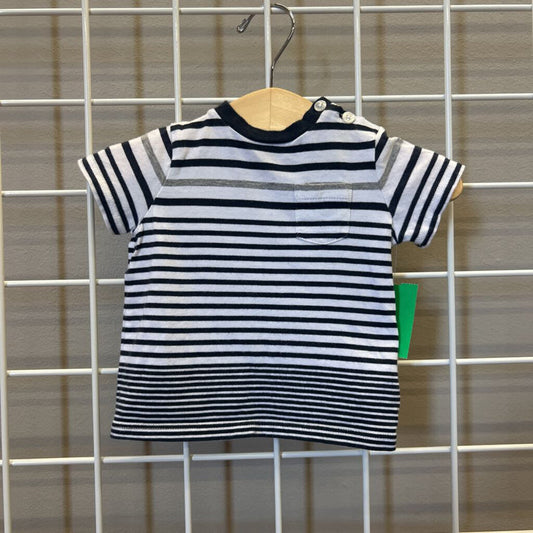 Vince Stripe SS Tee - 6m