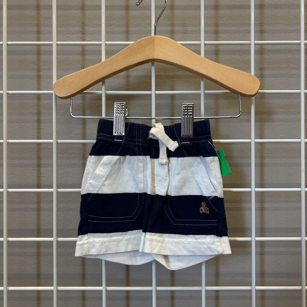 Baby Gap Stripe Soft Shorts - 3/6m
