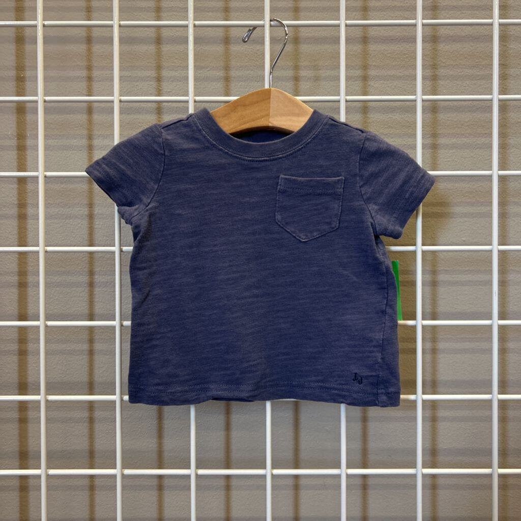 Janie & Jack Pocket SS Tee - 3/6m