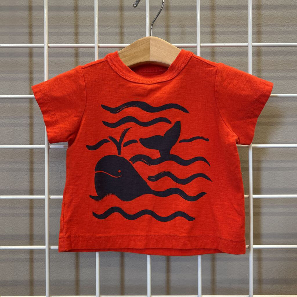 Tea Whale SS Tee - 3/6m
