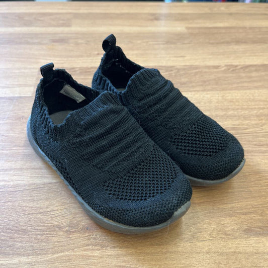 Carter's Black Knit Sneakers - 7