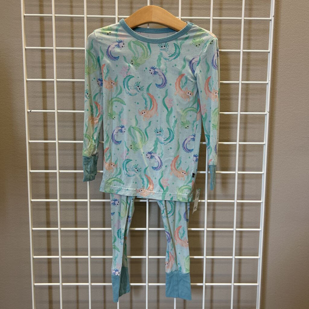 The Sleepy Sloth Axolotol Pjs (wash wear) - 3T