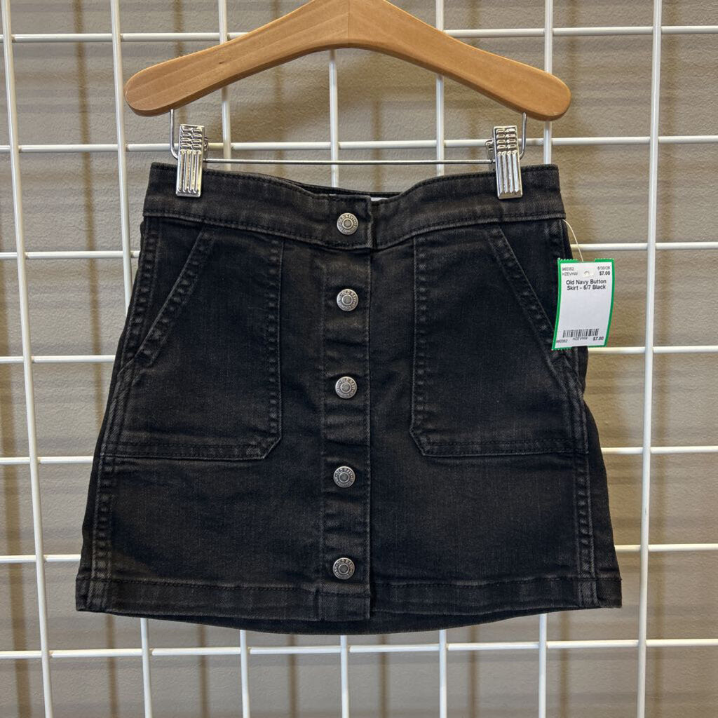 Old Navy Button Skirt - 6/7