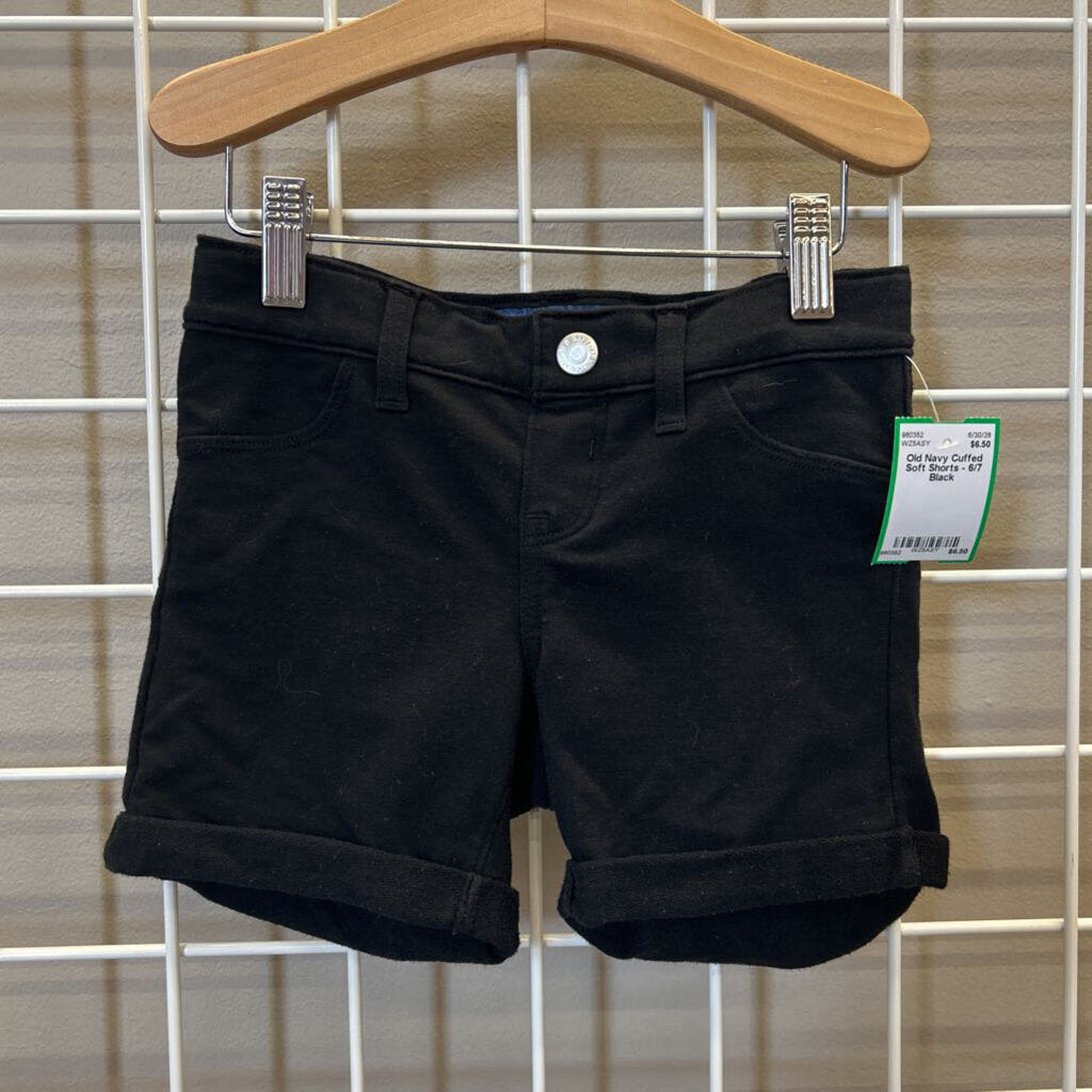 Old Navy Cuffed Soft Shorts - 6/7