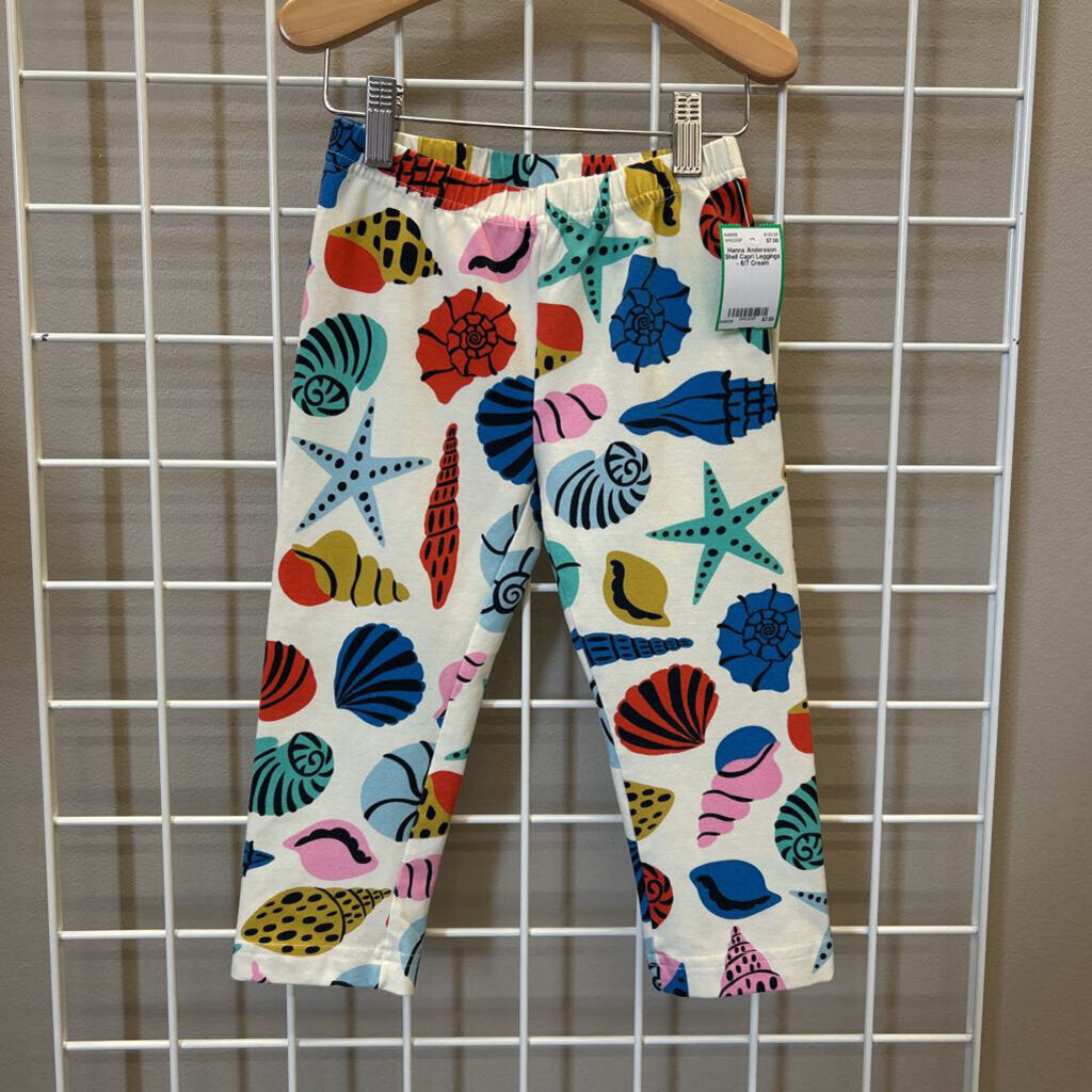 Hanna Andersson Shell Capri Leggings - 6/7