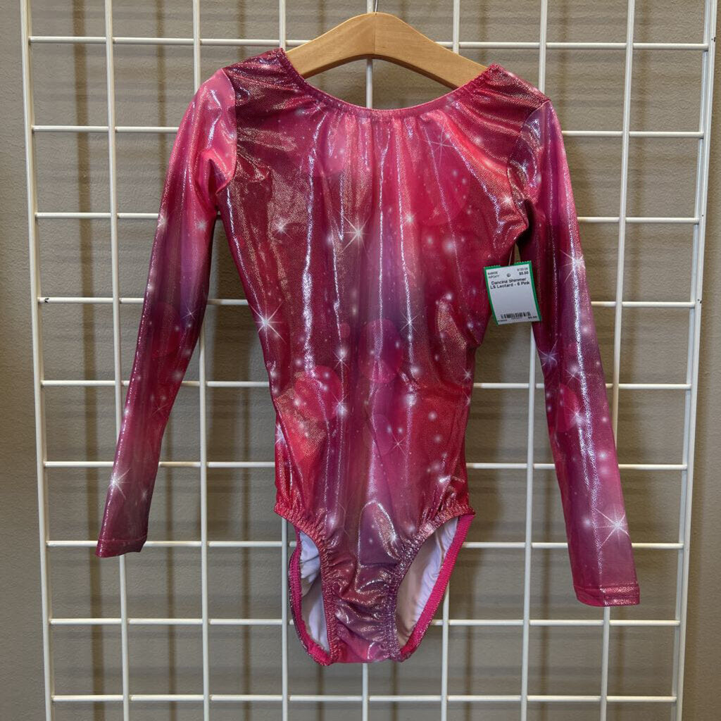 Dancina Shimmer LS Leotard - 6