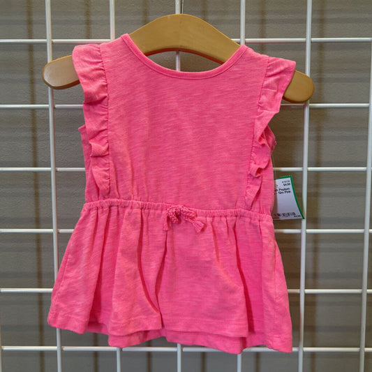 Osh Kosh Peplum SS Top - 12m