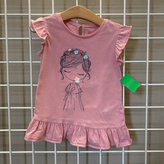 Baby Gap Doll SS Tee - 4