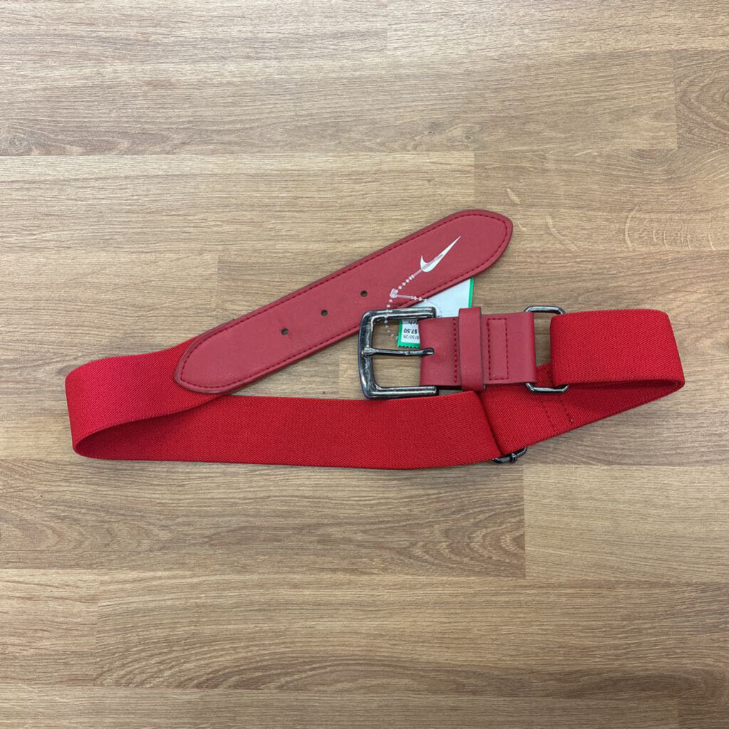 Nike Red Stretch Belt