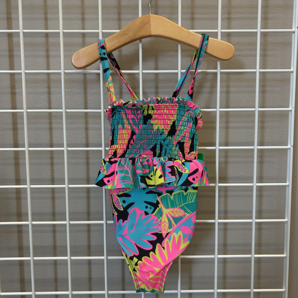 Cat & Jack Tropical One Pc Swim - 5T