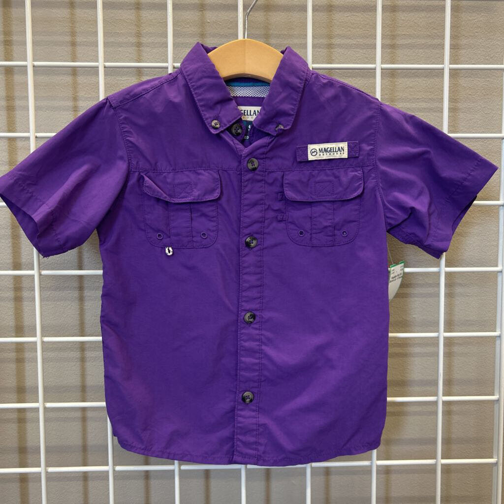 Magellan Fish SS Button Up - 4