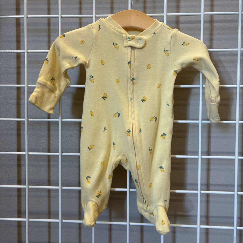 Carter's Lemon Zip Sleeper - NB