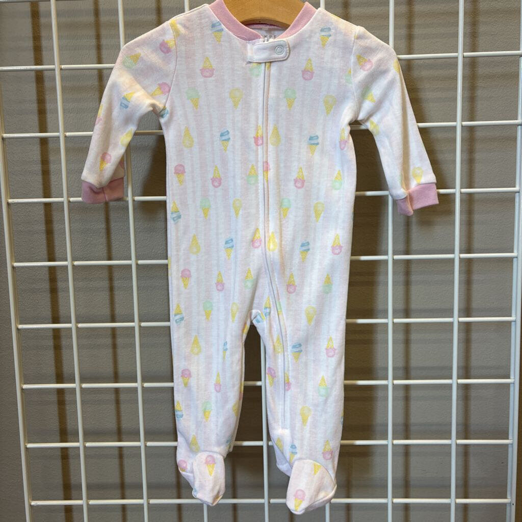 Chick Pea Ice Cream Zip Sleeper - 0/3m