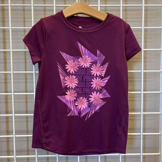 All in Motion Daisies Active SS Tee - 6