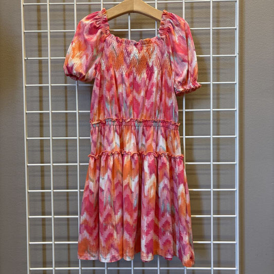 BCBG Girls Puff Sleeve Dress - 7/8