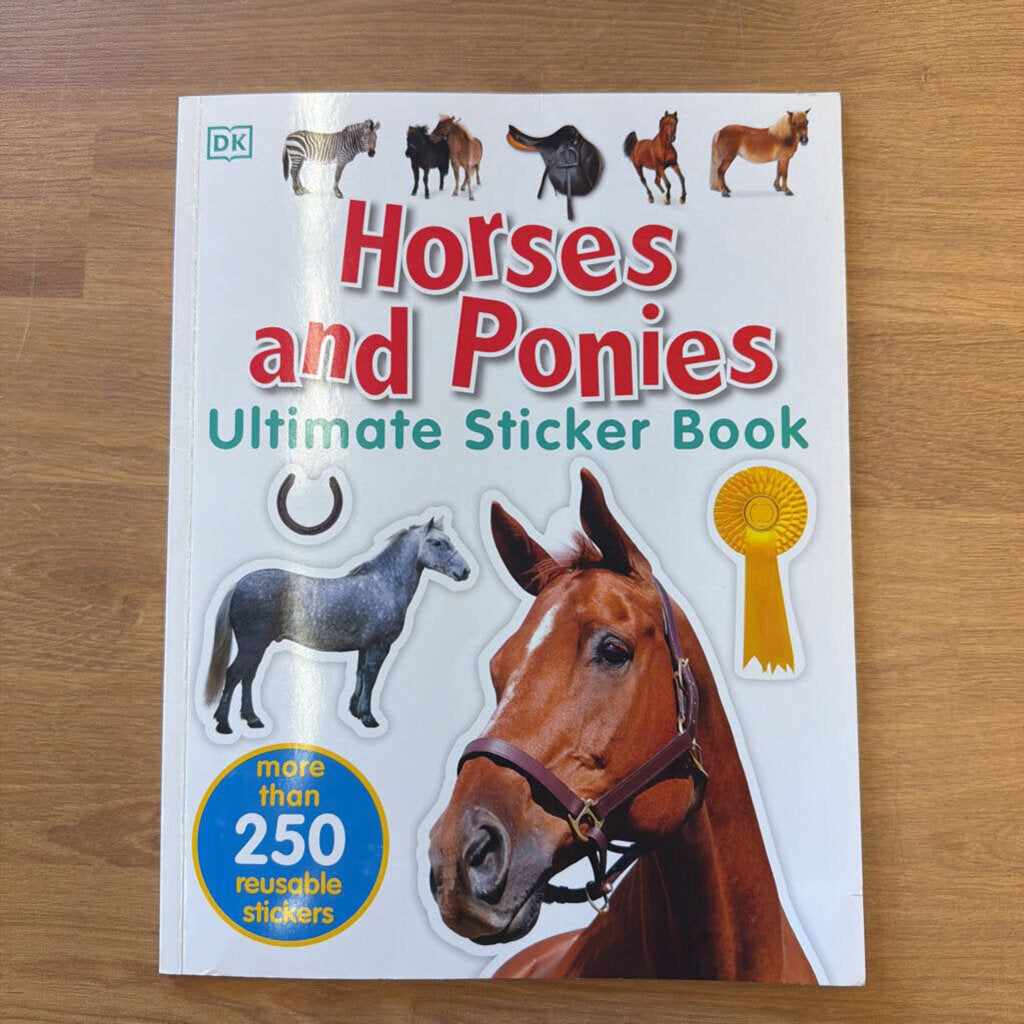 NEW Horses And Ponies Ultimate Sticker Book