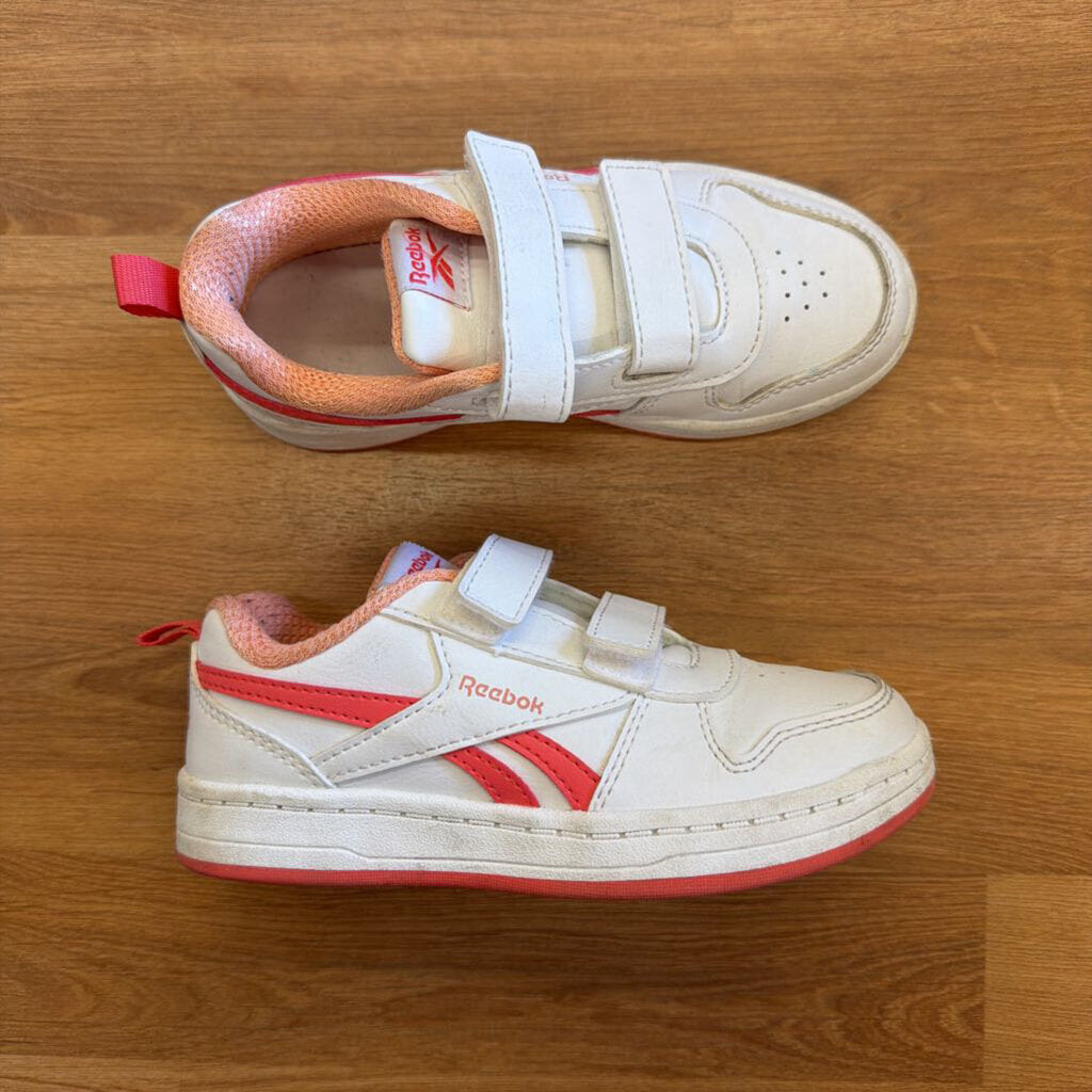 Reebok White/Peach Sneaker -10