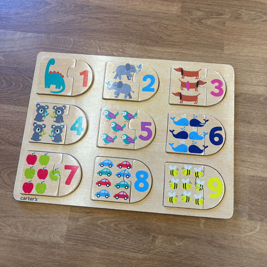Carter's 1-9 Numbers Puzzle