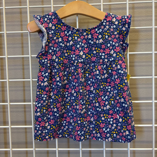 Carter's Floral Loose Tank Top 4T