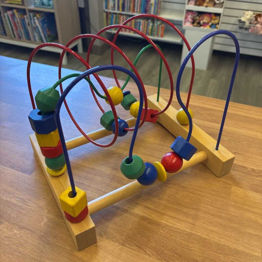 Wood Bead Maze Toy