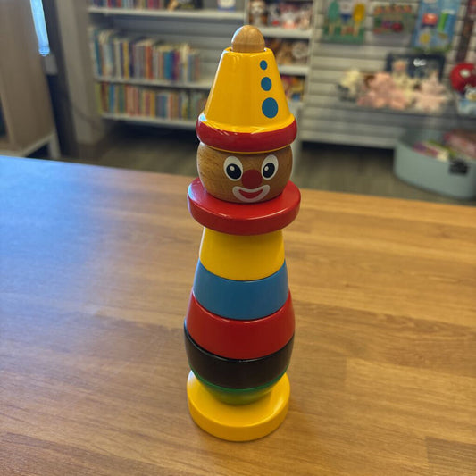 Brio Wood Clown Stacker