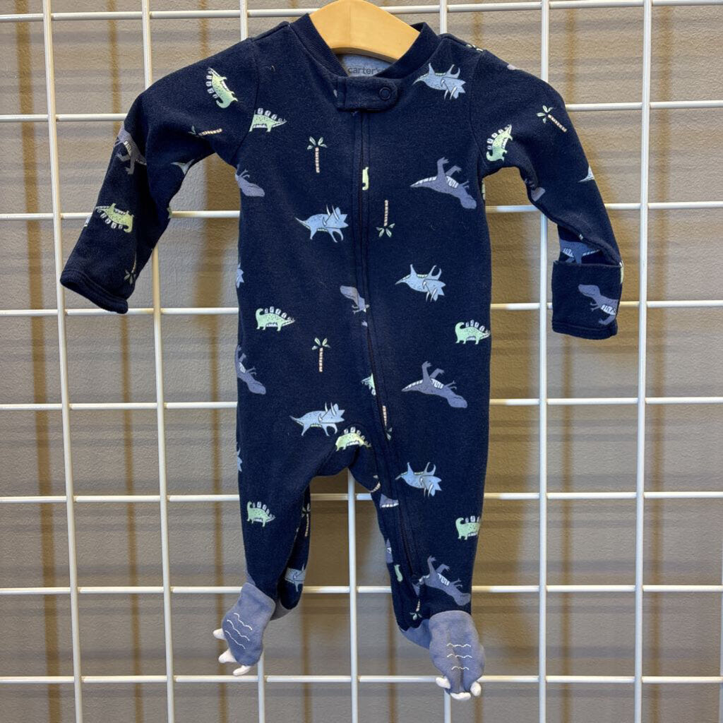 Carter's Dino Zip Sleeper - 3m