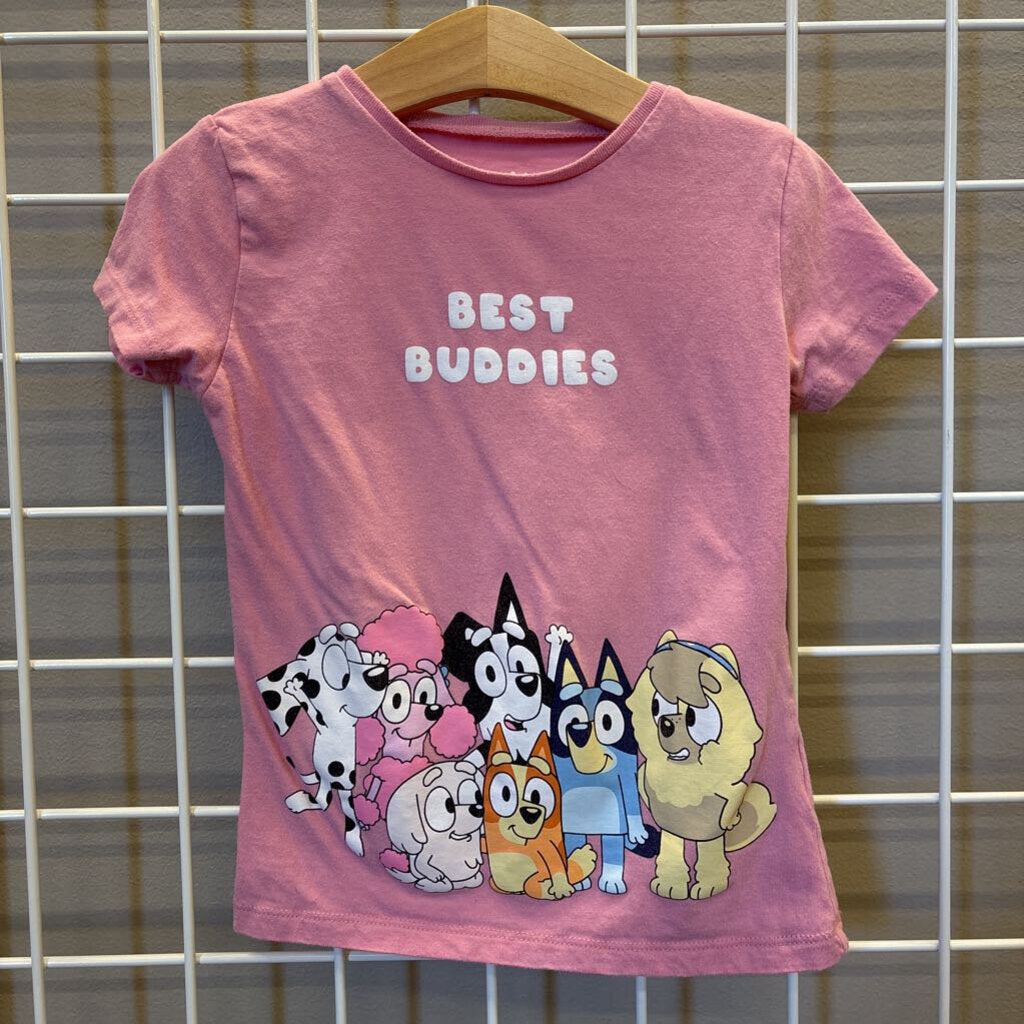 Bluey Best Buddies SS Tee - 5T