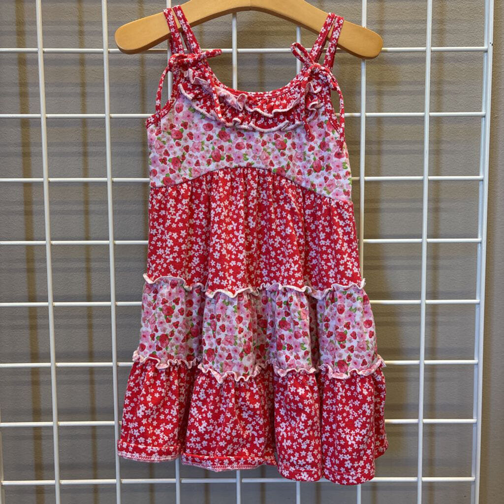 Jona Michelle Floral Tank Dress - 3T