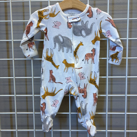 Carter's Animal Zip Sleeper - 3m