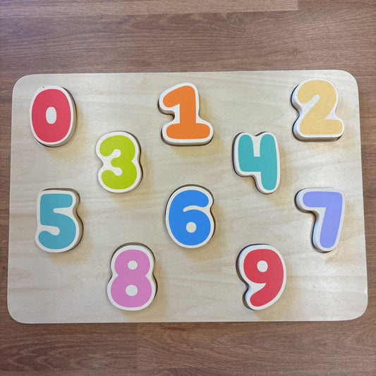 Giggle Scape Number Wood Puzzle