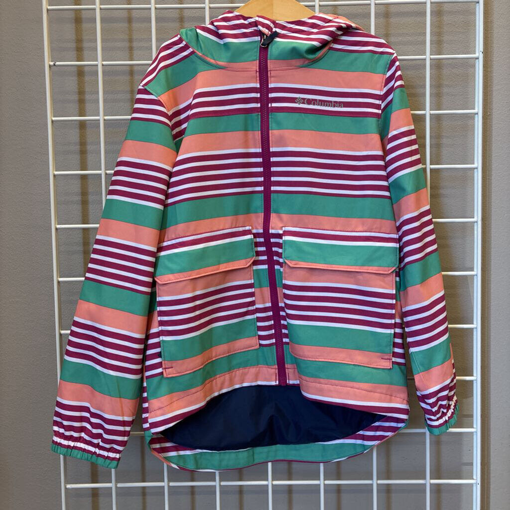Columbia Stripe Rain Jacket - 7/8