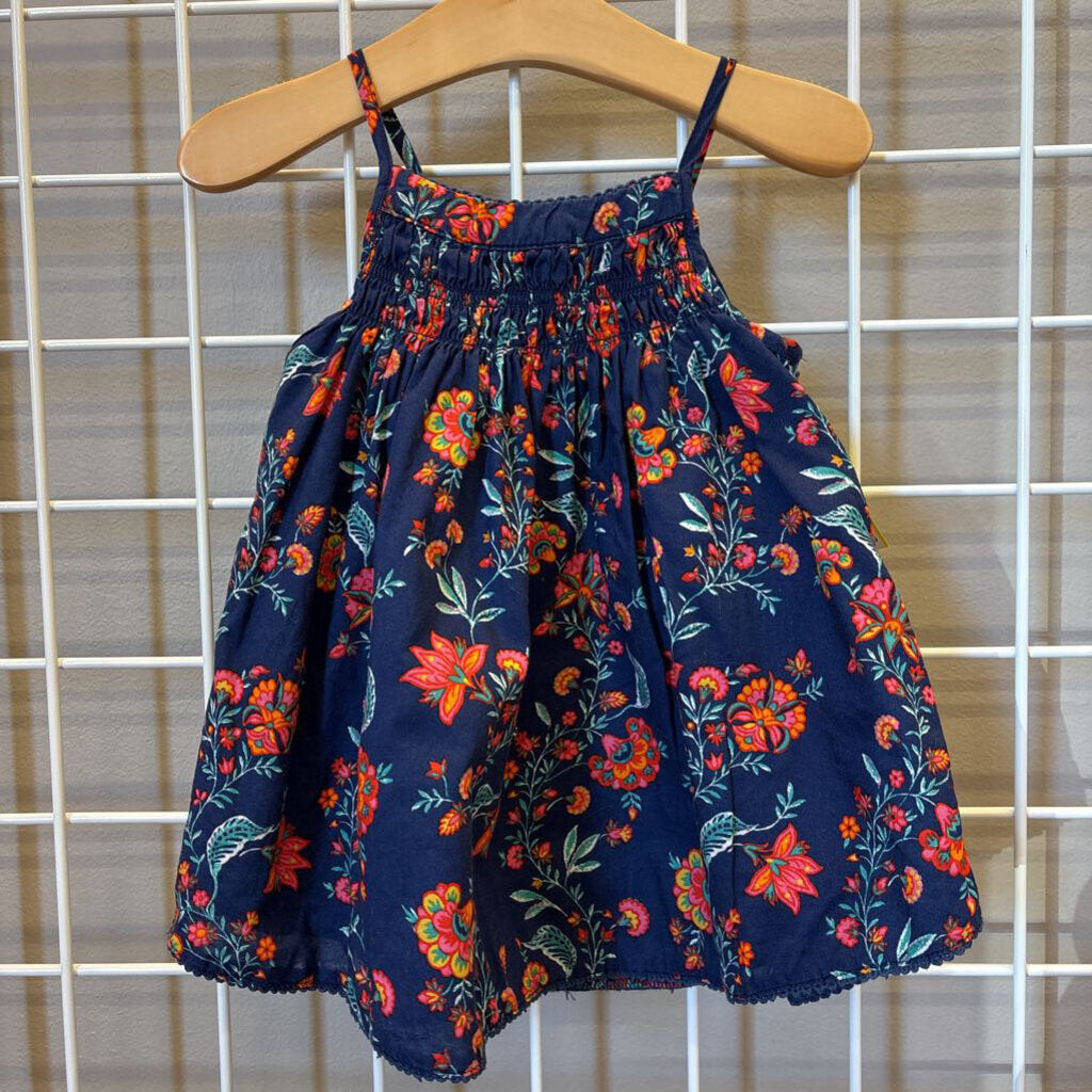 Old Navy Floral Tank Dress - 12/18m