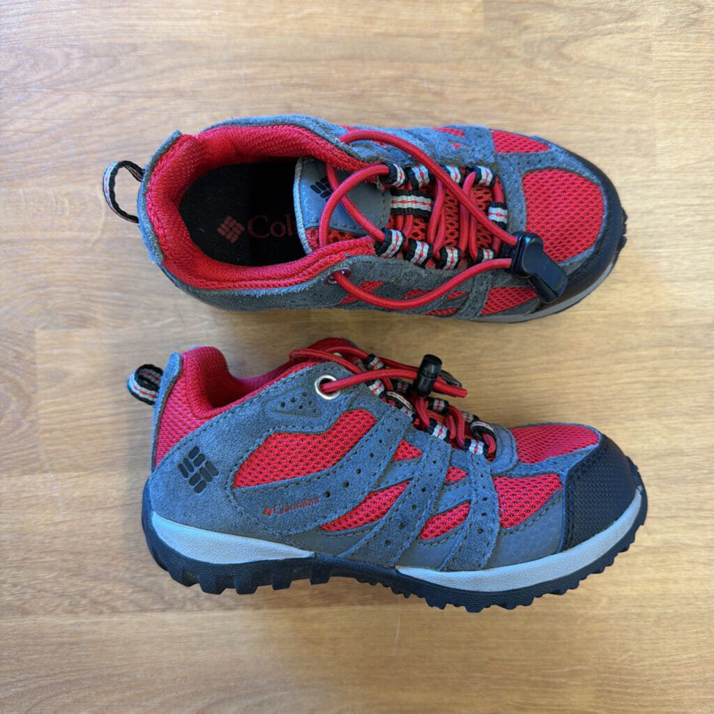 Columbia Grey/Red Hiking Sneakers - 9