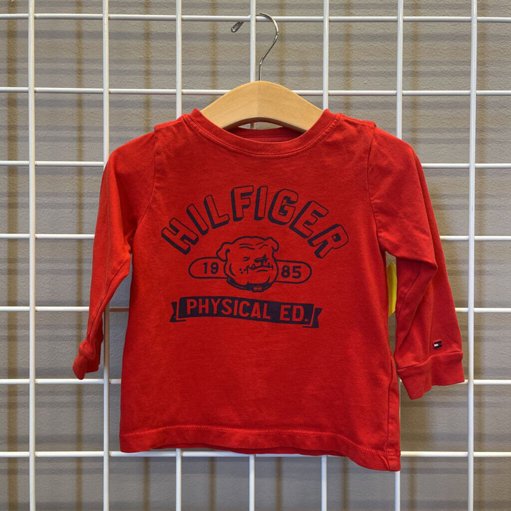 Tommy Hilfiger LS Tee (wash wear) - 18m