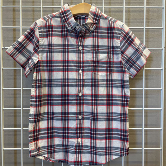 NWT Janie & Jack Striped SS Button Up - 6