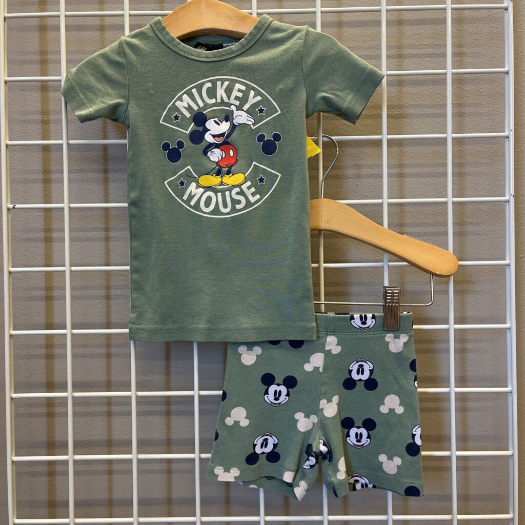 H&M Mickey Pjs (runs small) - 4